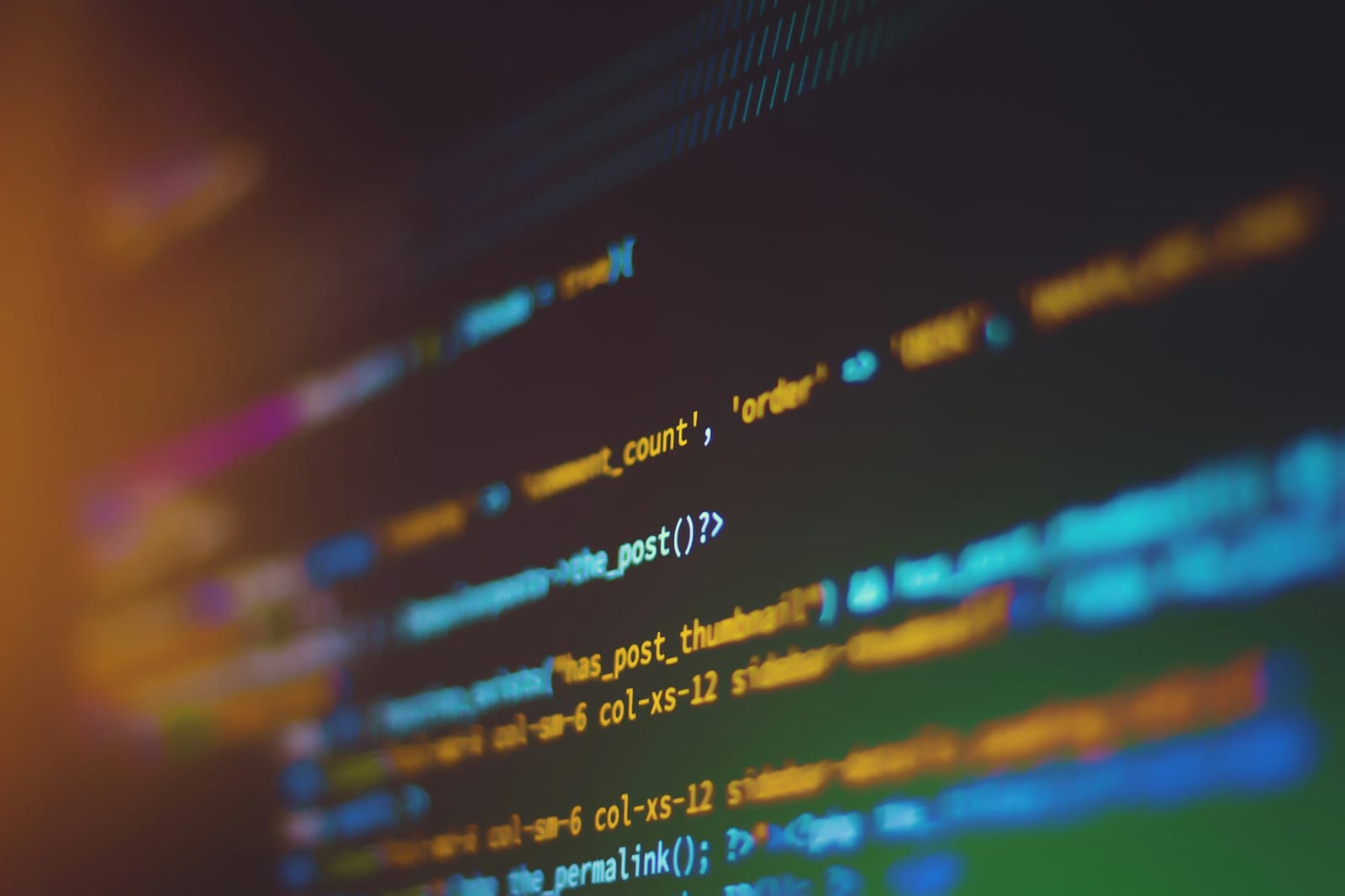 Computer code. Photo by Shahadat Rahman / Unsplash