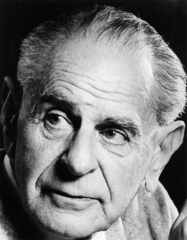 Karl Popper. By LSE library.